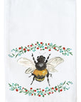 Bee and Flowers Kitchen Towel