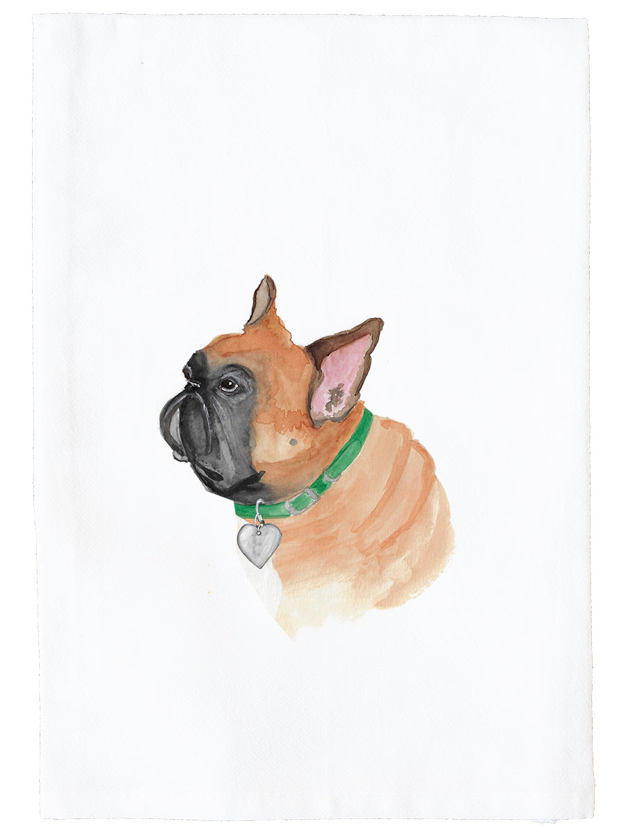 Frenchie Kitchen Towel