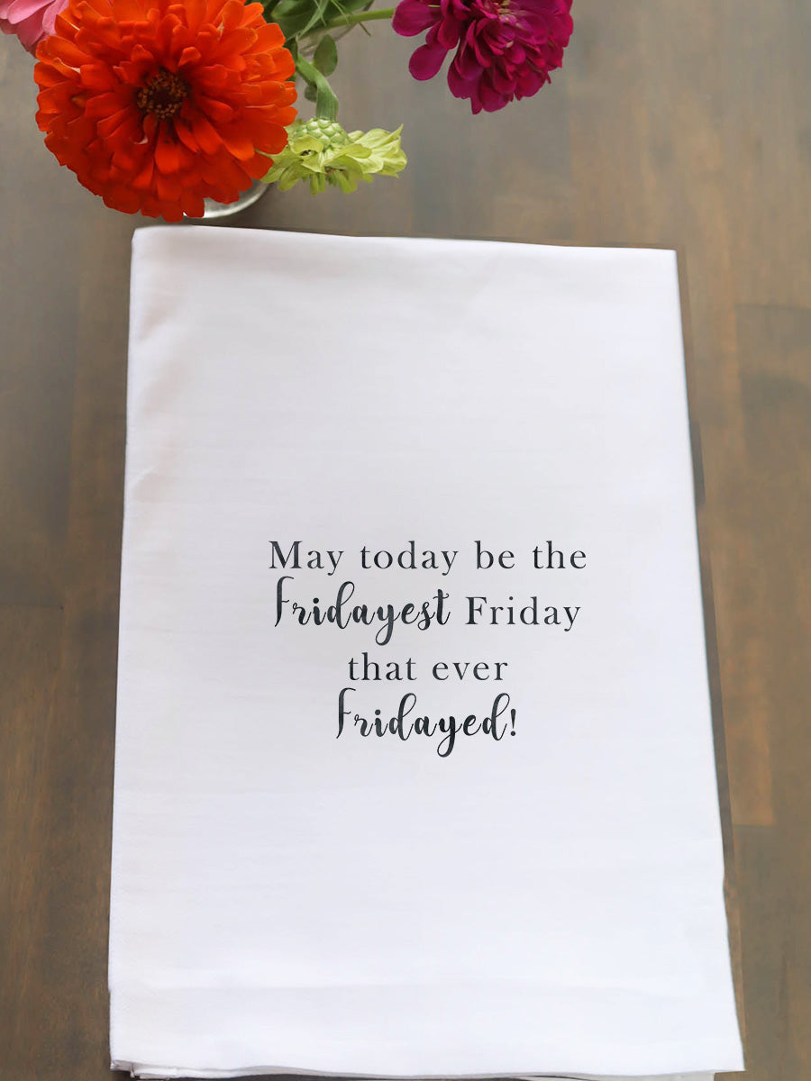 Fridayest Friday Kitchen Towel