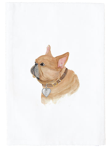 Frenchie Kitchen Towel