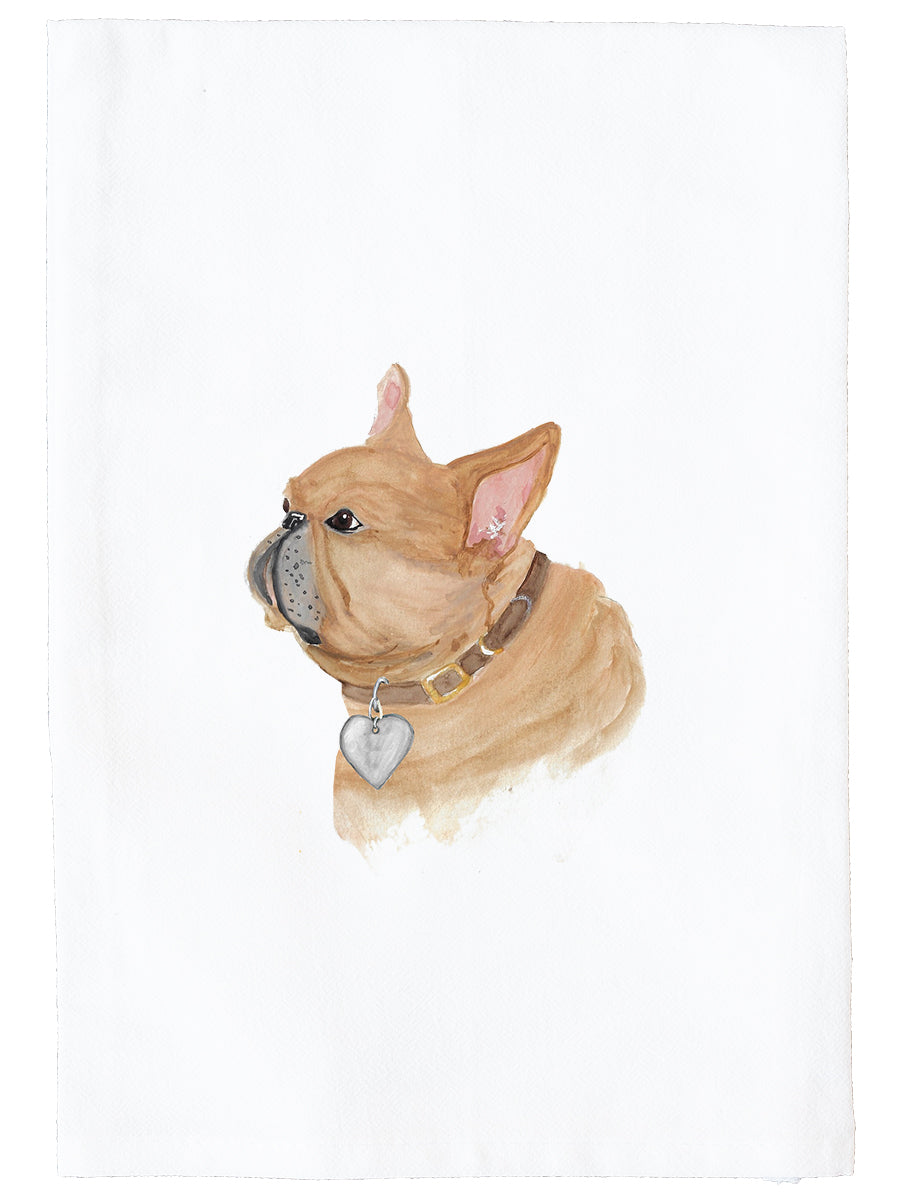 Frenchie Kitchen Towel