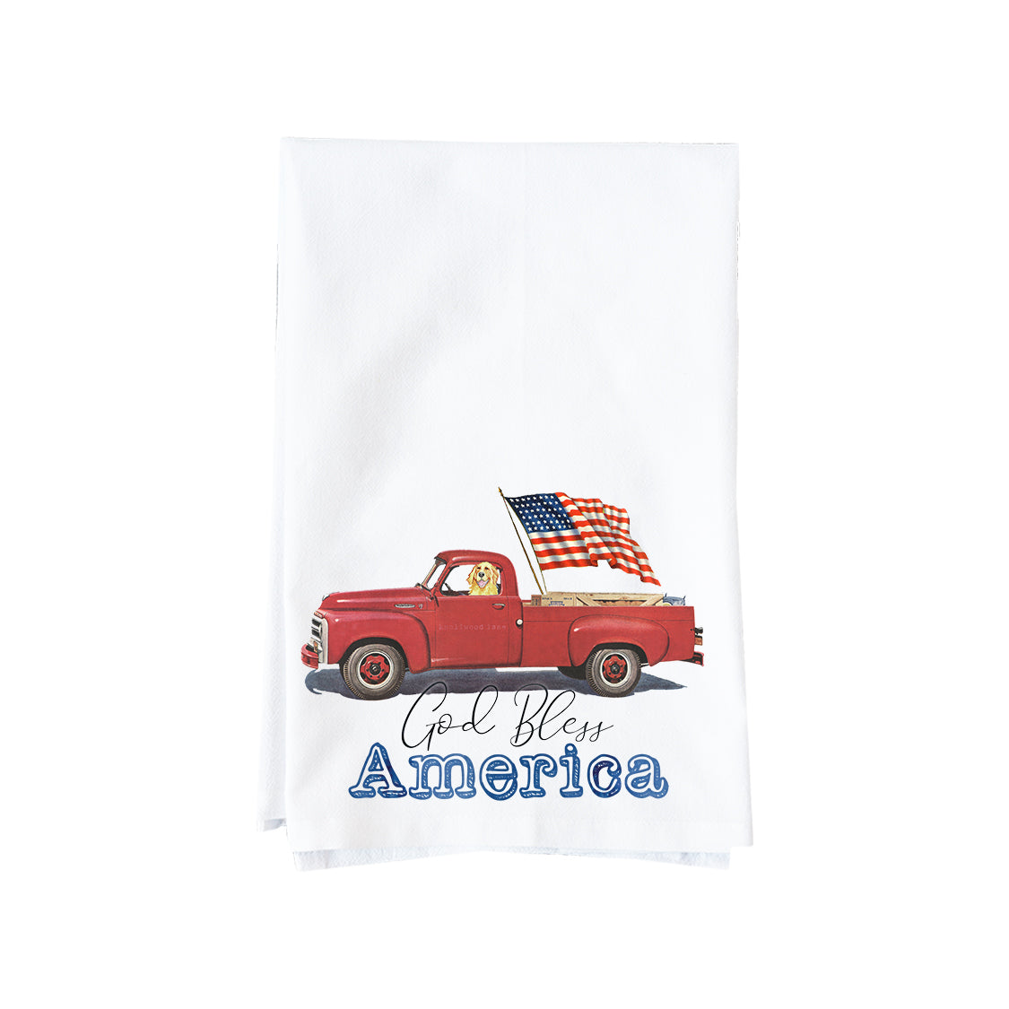 God Bless America Kitchen Towel