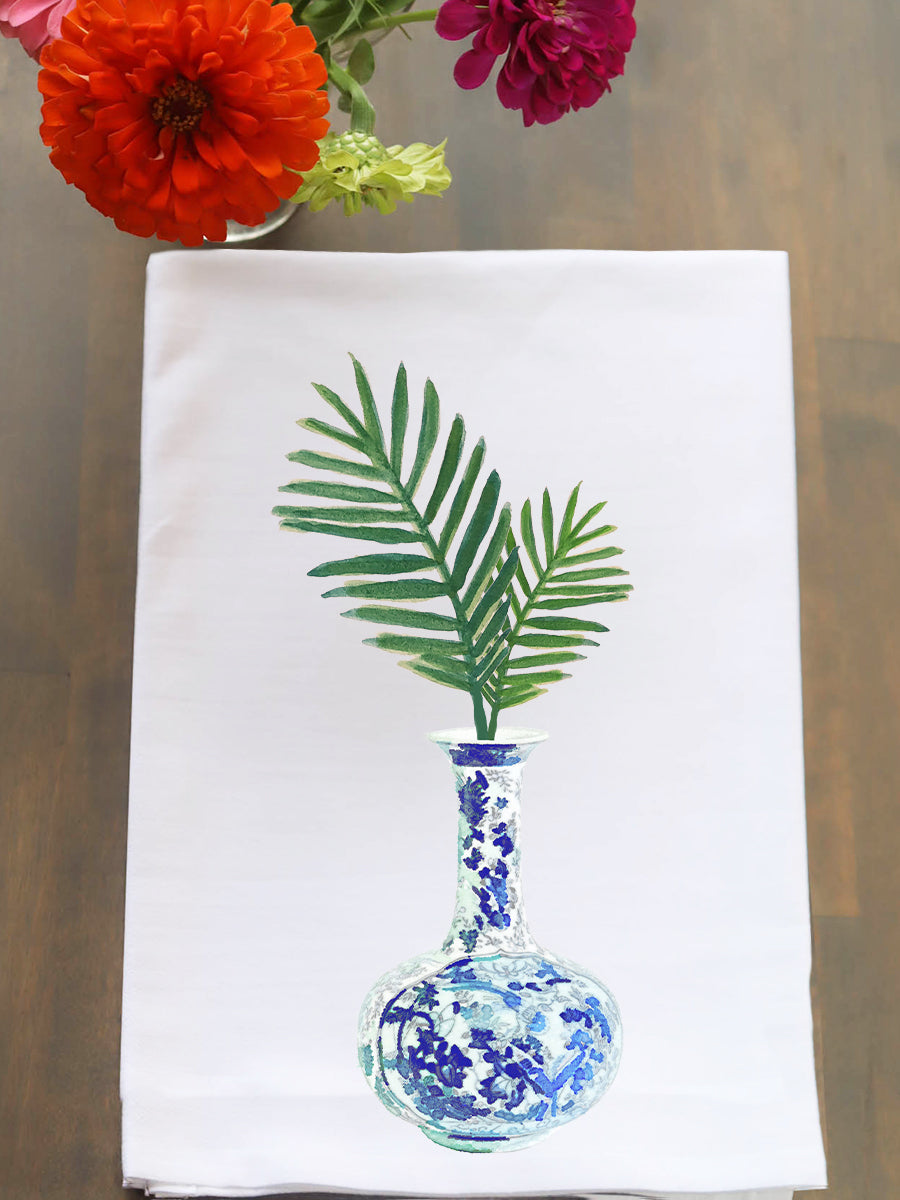 Ginger Jar Tall Palm Kitchen Towel