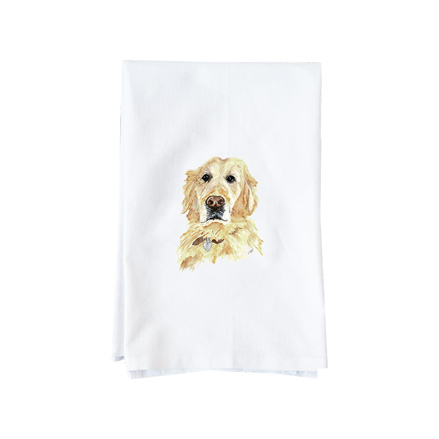 Golden Retriever Kitchen Towel