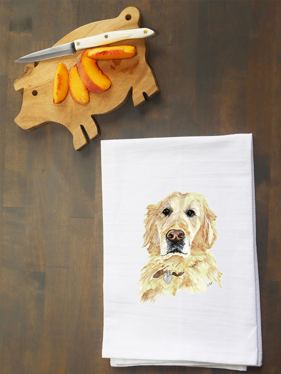 Golden Retriever Kitchen Towel