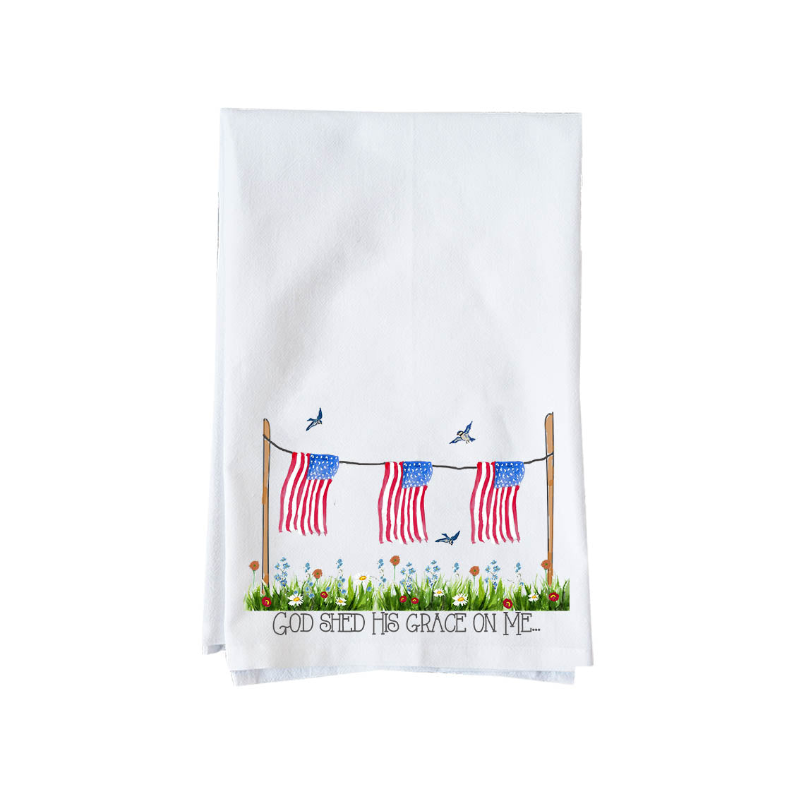 God Shed His Grace Kitchen Towel