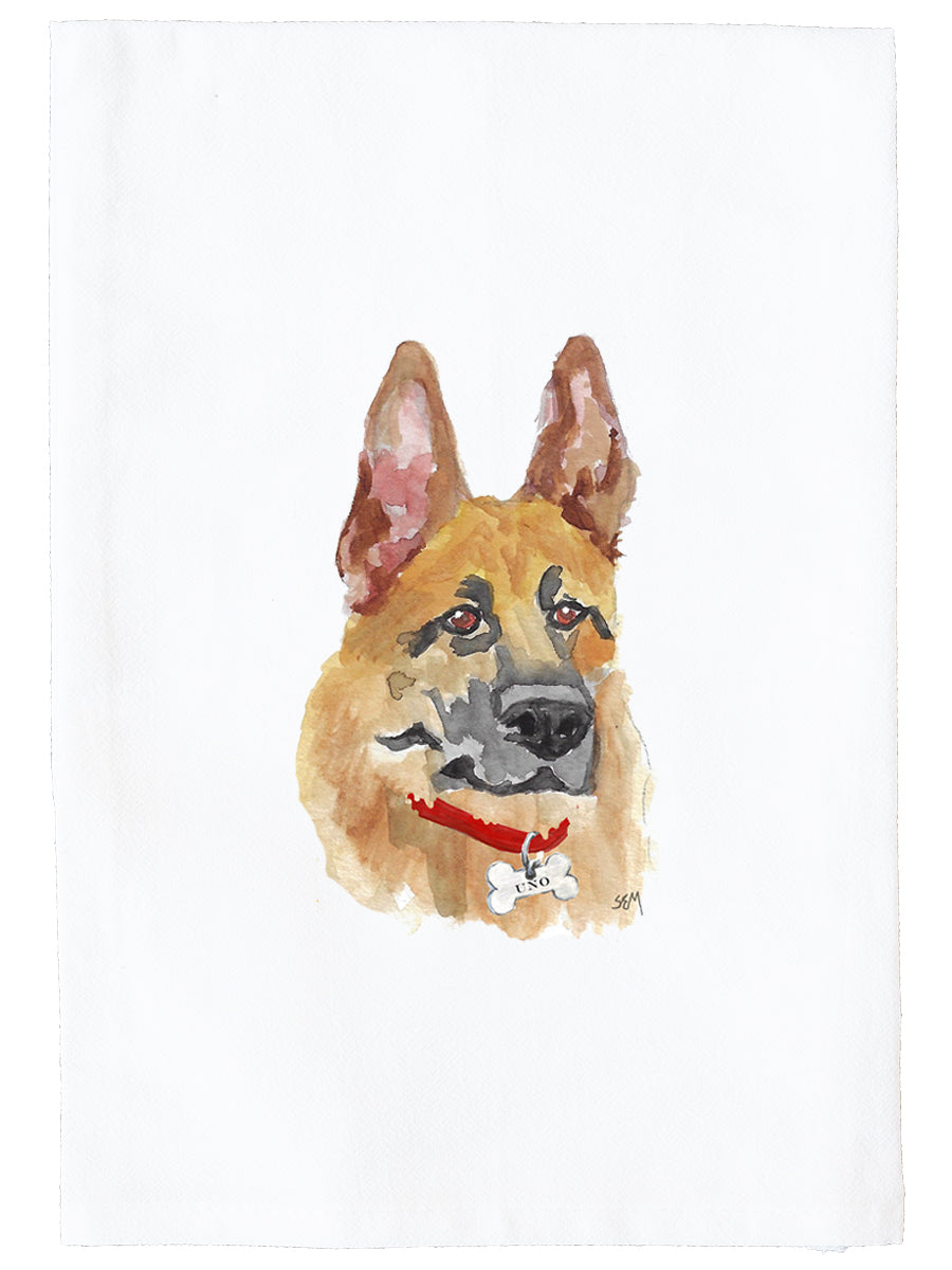 German Shepard Kitchen Towel