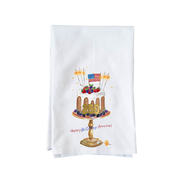 Happy Birthday America Kitchen Towel