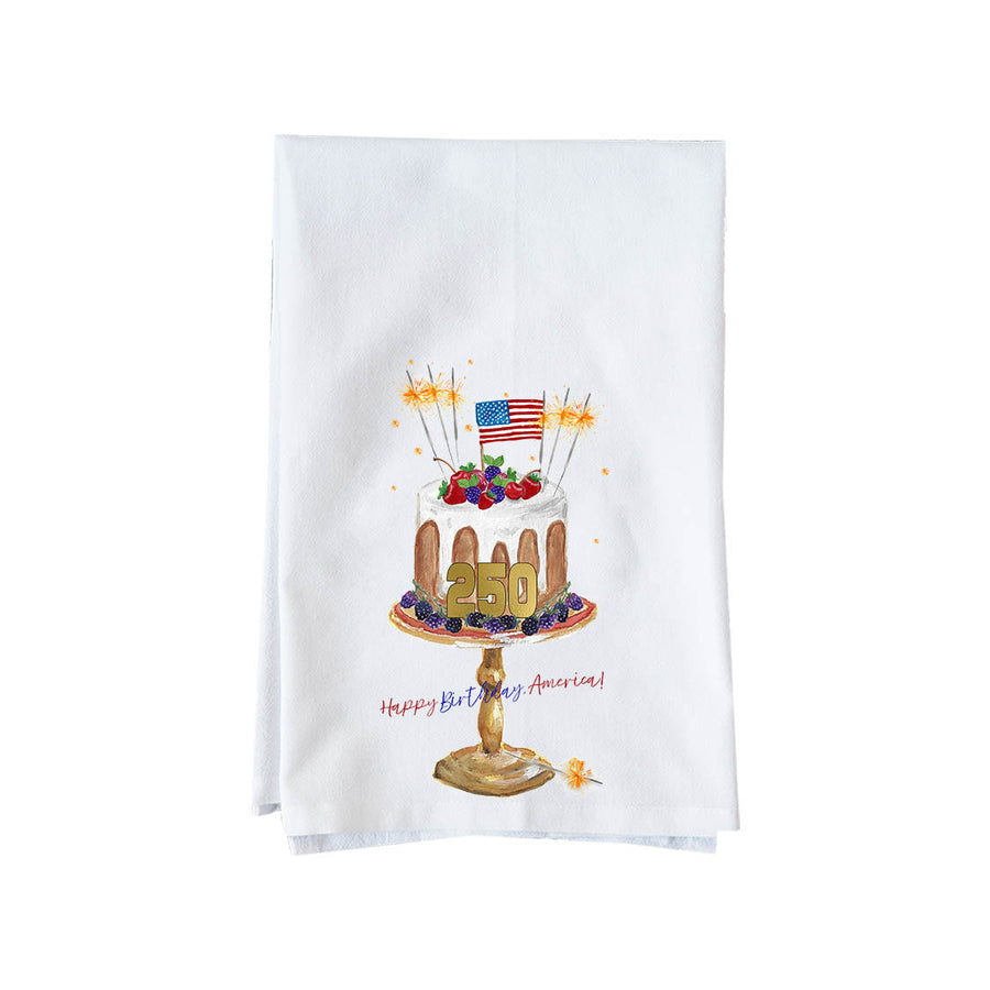 Happy Birthday America Kitchen Towel