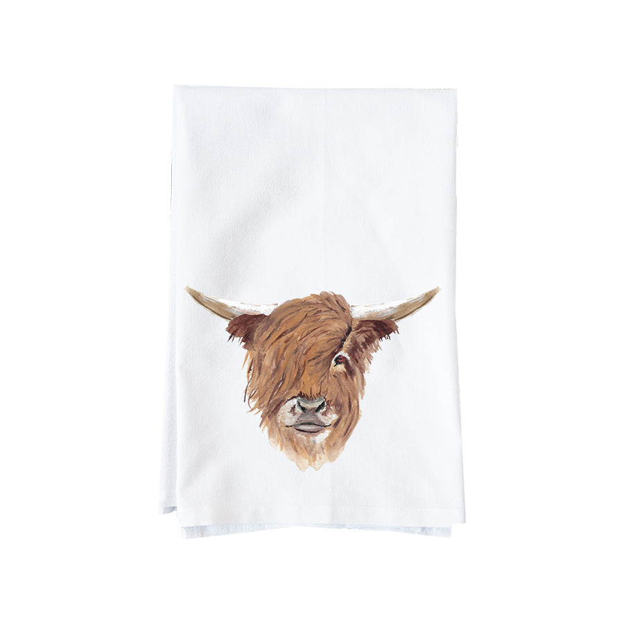 Highland Cow Kitchen Towel