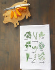 Herb Collage Kitchen Towel