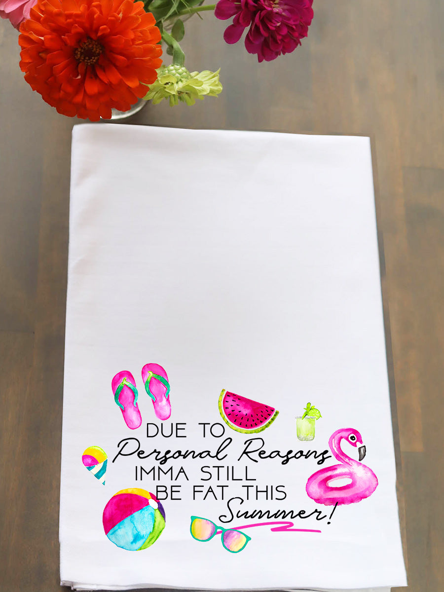 Summer Personal Reasons Kitchen Towels