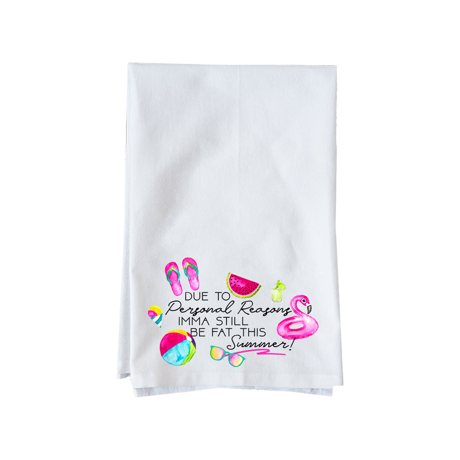 Summer Personal Reasons Kitchen Towels