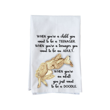 Just Be A Doodle Kitchen Towel