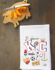 Kansas City Super Bowl Champs Collage Kitchen Towel