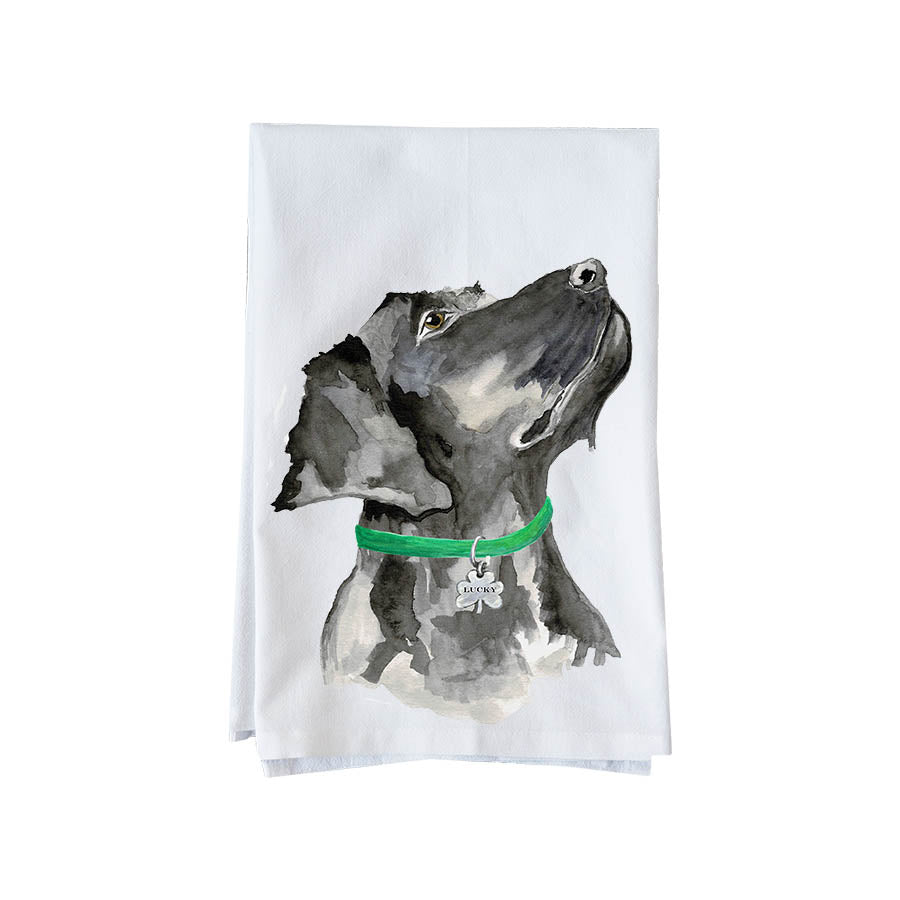 Personalized Labrador Retriever Kitchen Towel