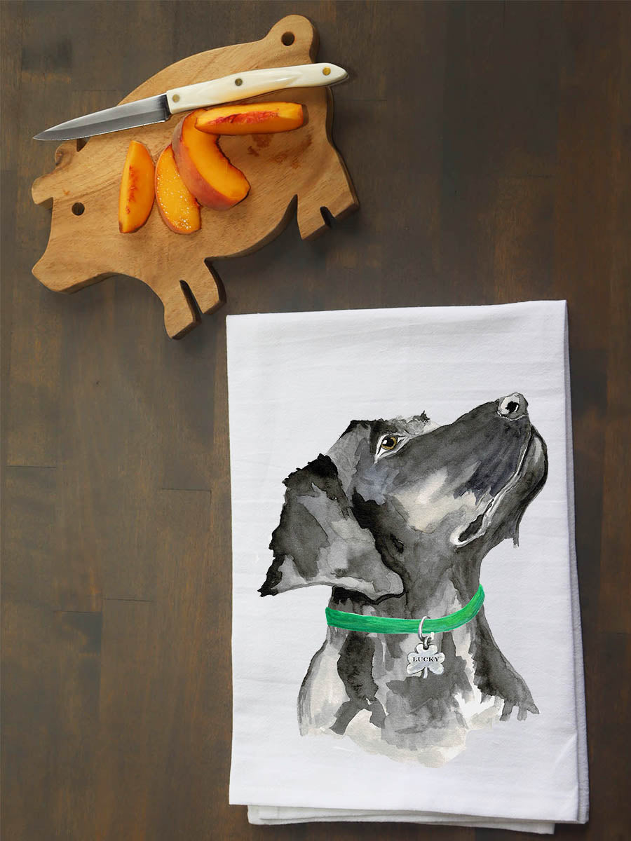 Personalized Labrador Retriever Kitchen Towel