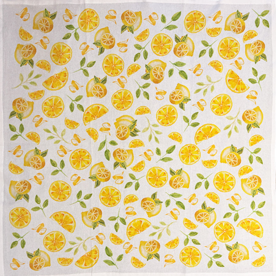 Lemon Collage Kitchen Towel