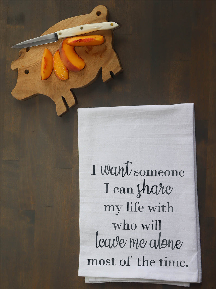 Leave Me Alone Kitchen Towel
