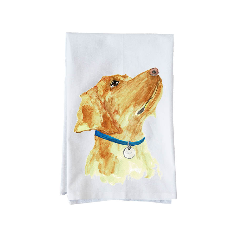 Personalized Labrador Retriever Kitchen Towel