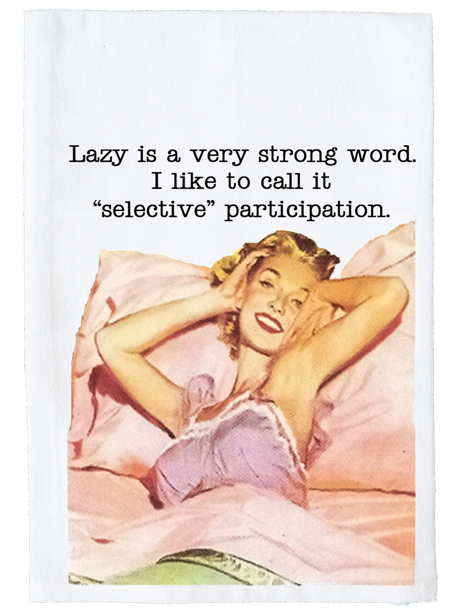 Selective Participation Kitchen Towel
