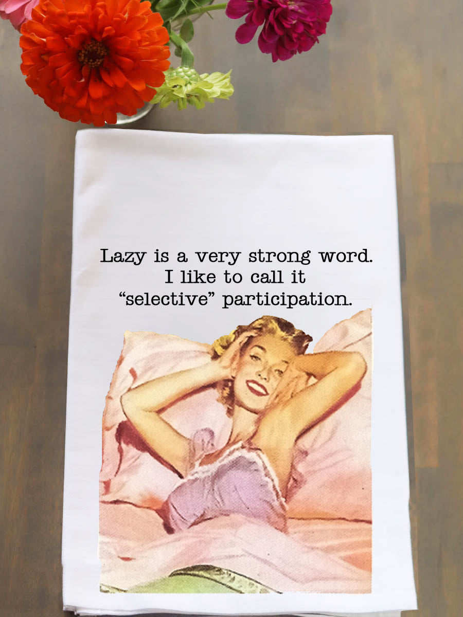 Selective Participation Kitchen Towel
