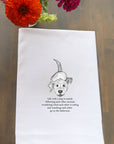 Life With A Dog Kitchen Towel