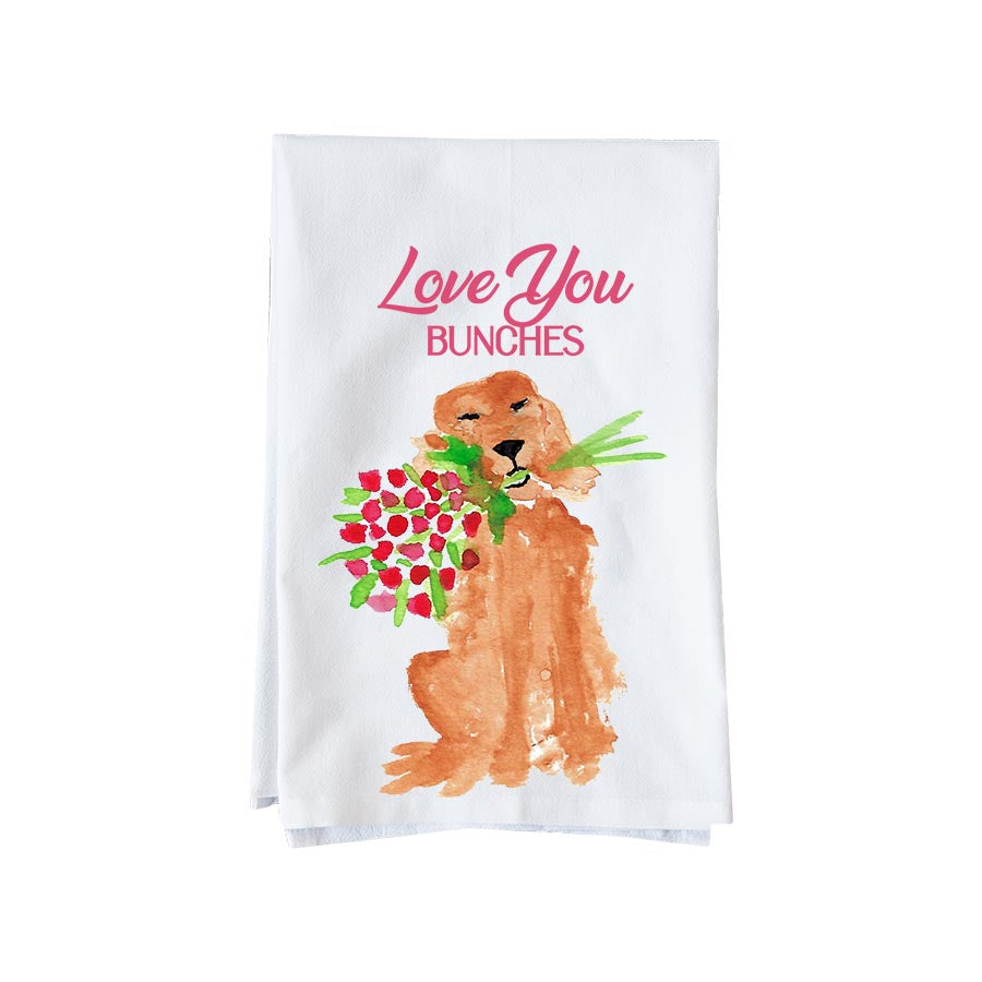Love You Bunches Kitchen Towel