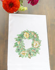 Magnolia Wreath Kitchen Towel