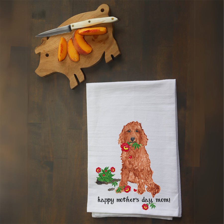 Mother's Day Doodle Kitchen Towel