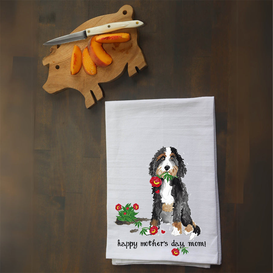 Mother's Day Doodle Kitchen Towel