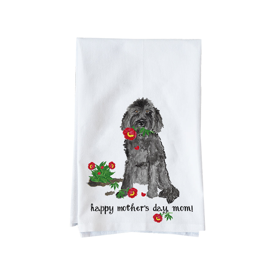 Mother's Day Doodle Kitchen Towel