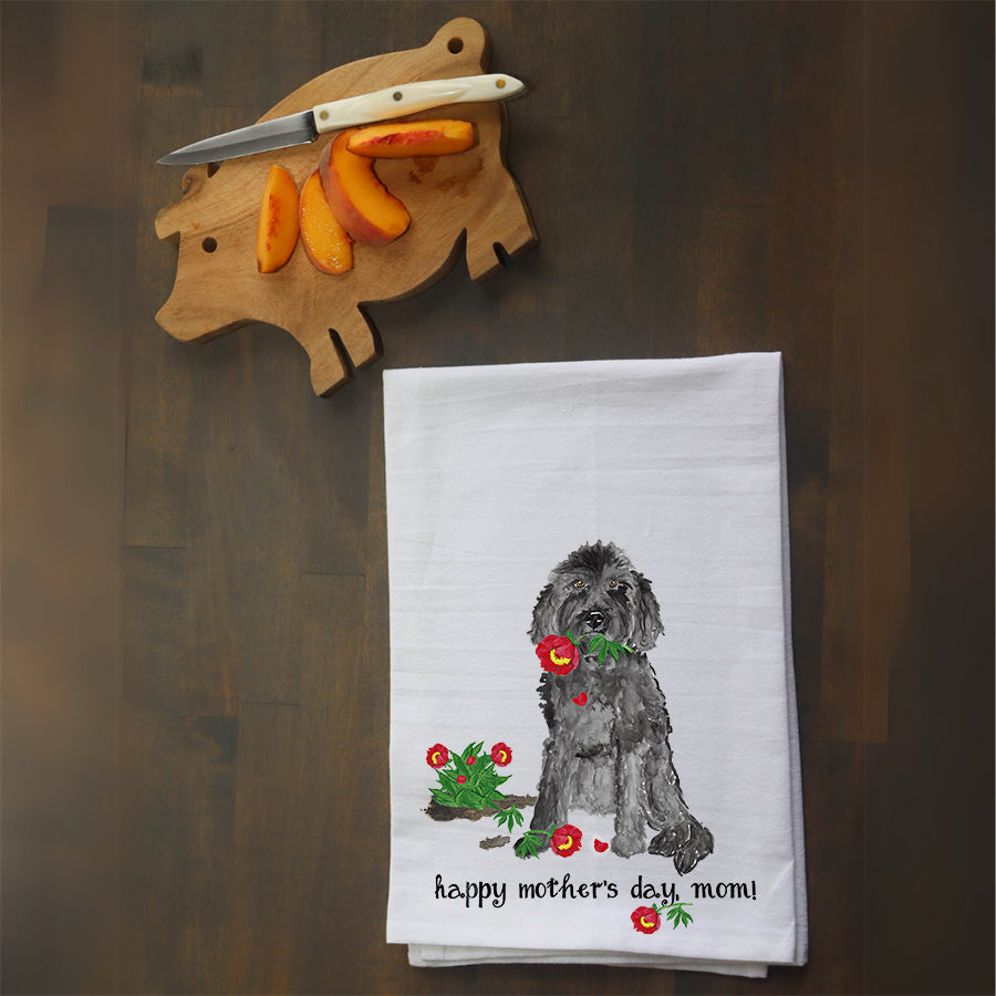 Mother's Day Doodle Kitchen Towel