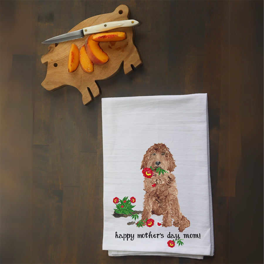 Mother's Day Doodle Kitchen Towel