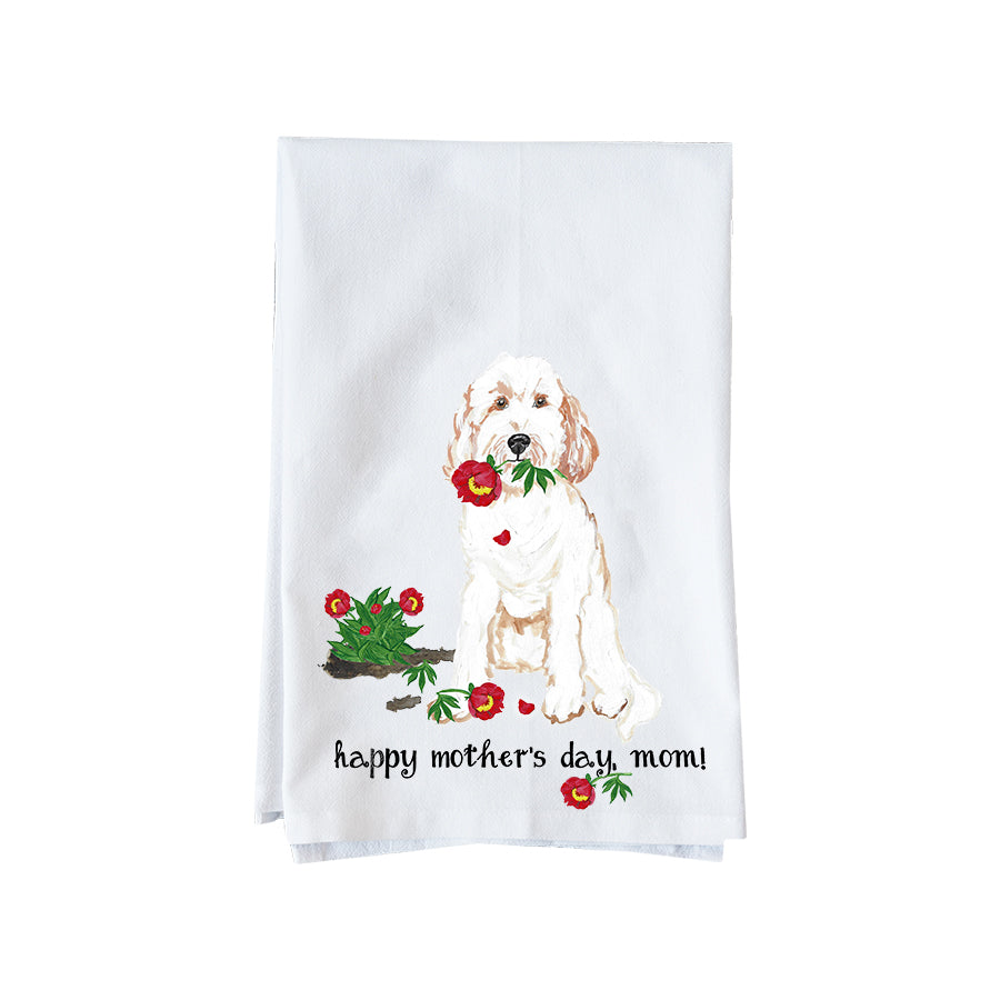 Mother's Day Doodle Kitchen Towel