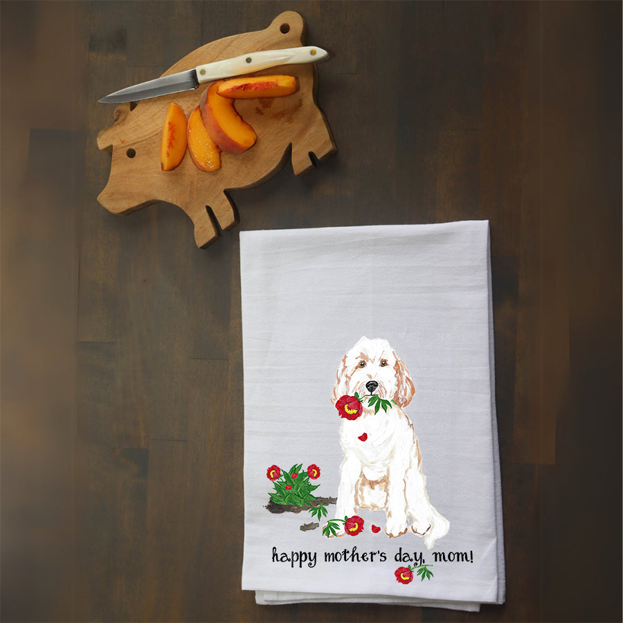 Mother's Day Doodle Kitchen Towel