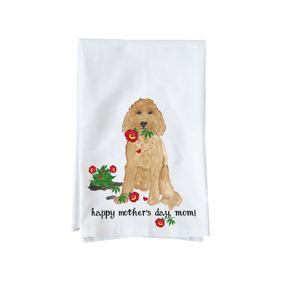 Mother's Day Doodle Kitchen Towel