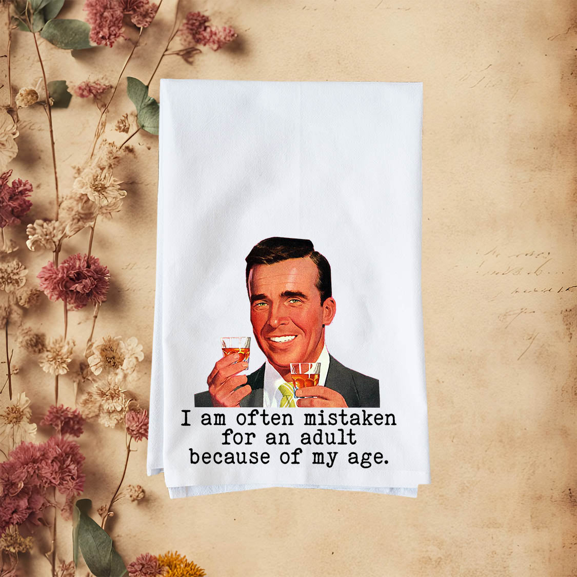 Mistaken For An Adult Kitchen Towel