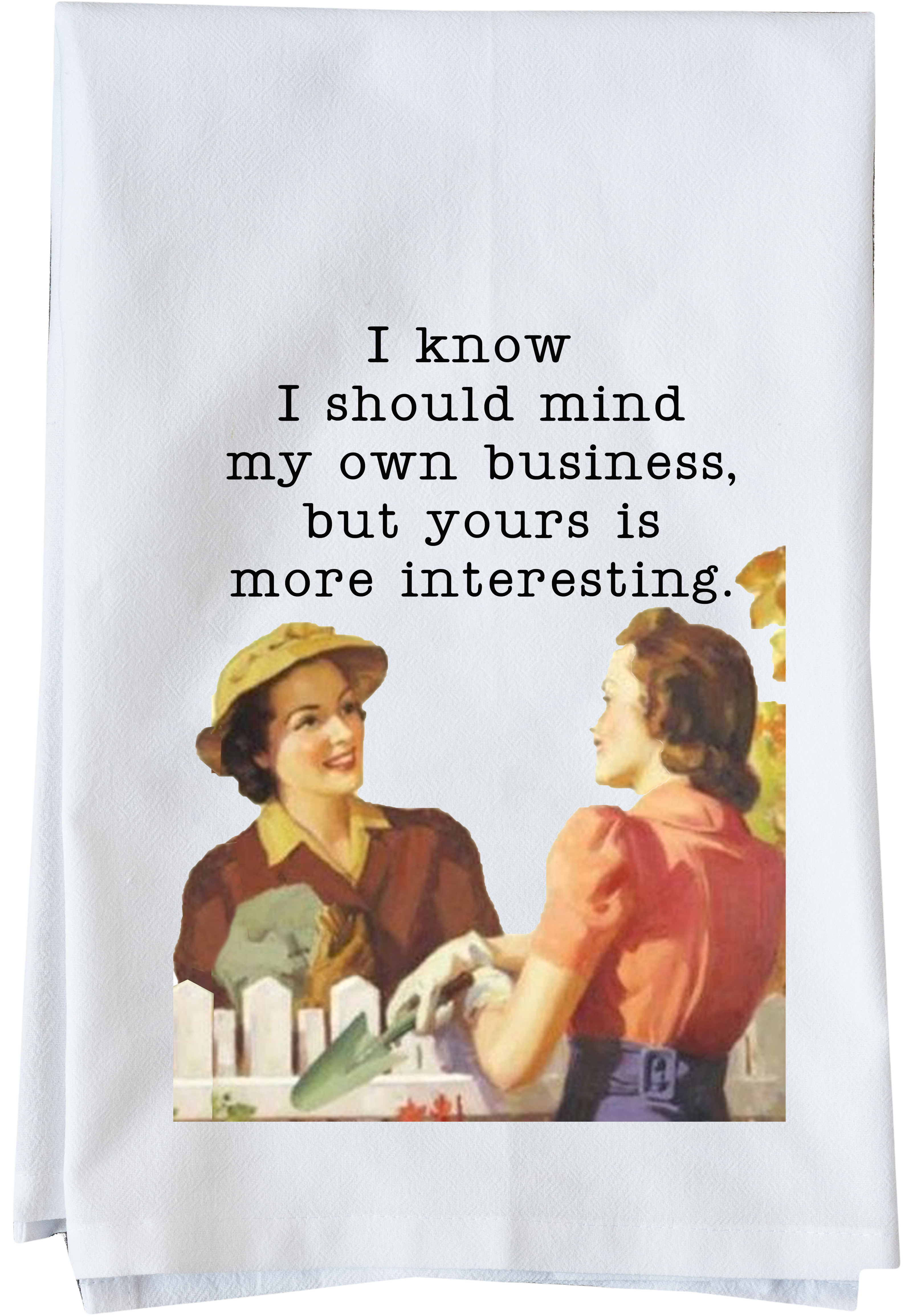 Mind my business Kitchen Towel