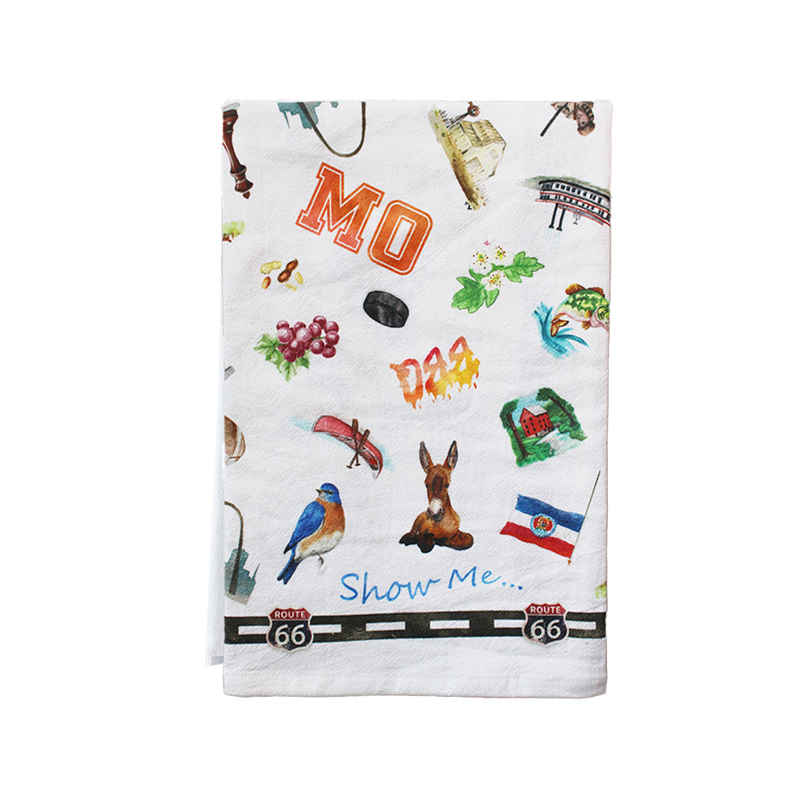 MO State Collage Kitchen Towel