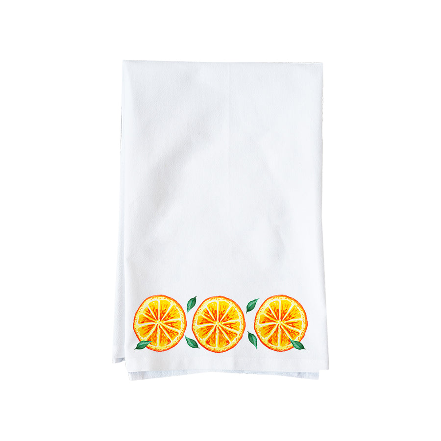 Orange Slices Kitchen Towel