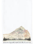 Moved This Mountain Kitchen Towel