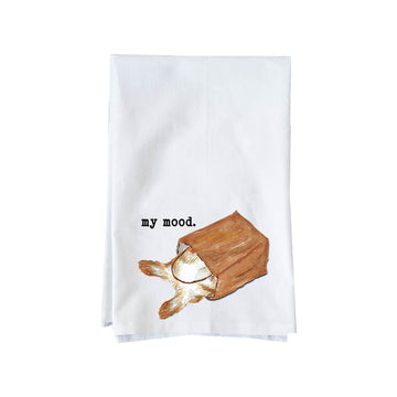 My mood cat Kitchen Towel