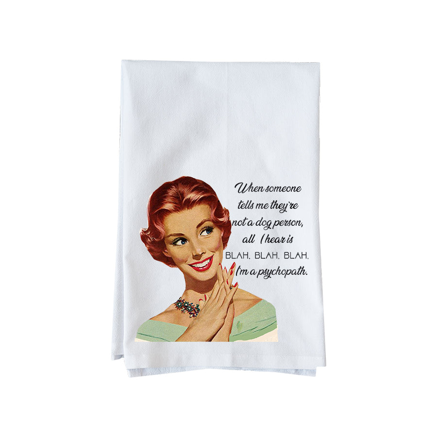 Not Dog Person Kitchen Towel