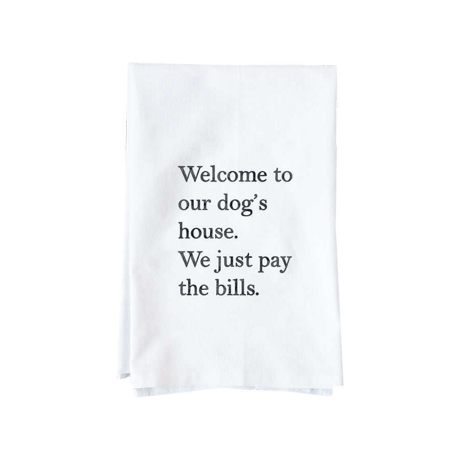 Our Dog's House Kitchen Towel