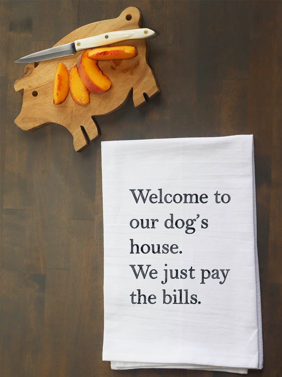 Our Dog's House Kitchen Towel