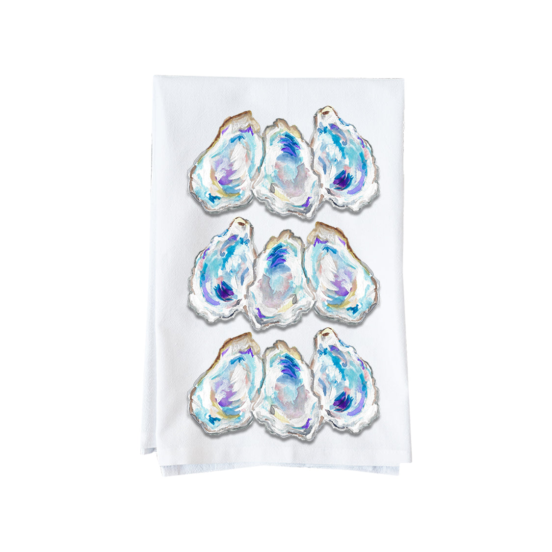 Oyster Collage Kitchen Towel