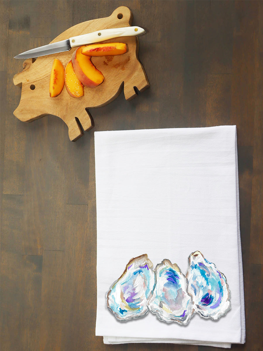 Oyster Trio Kitchen Towel