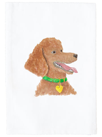 Poodle Kitchen Towel