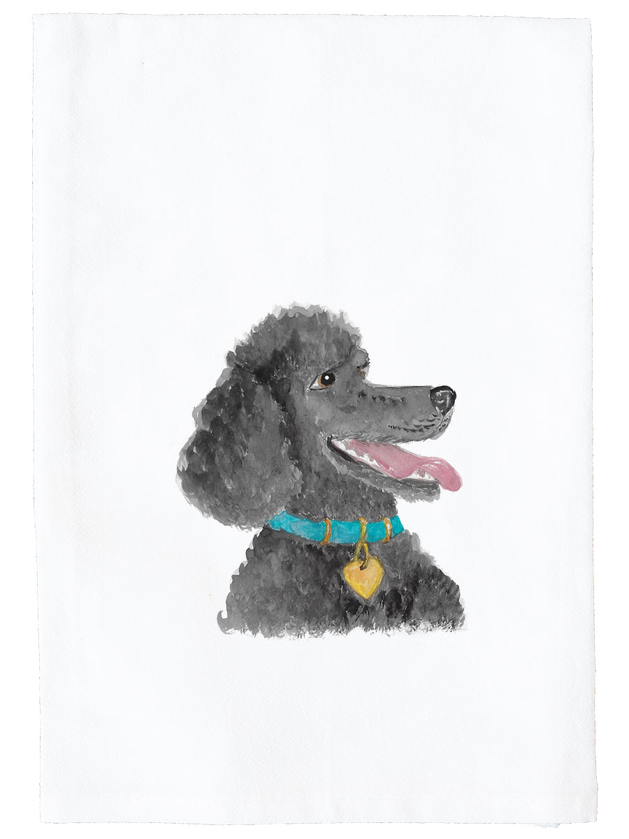 Poodle Kitchen Towel